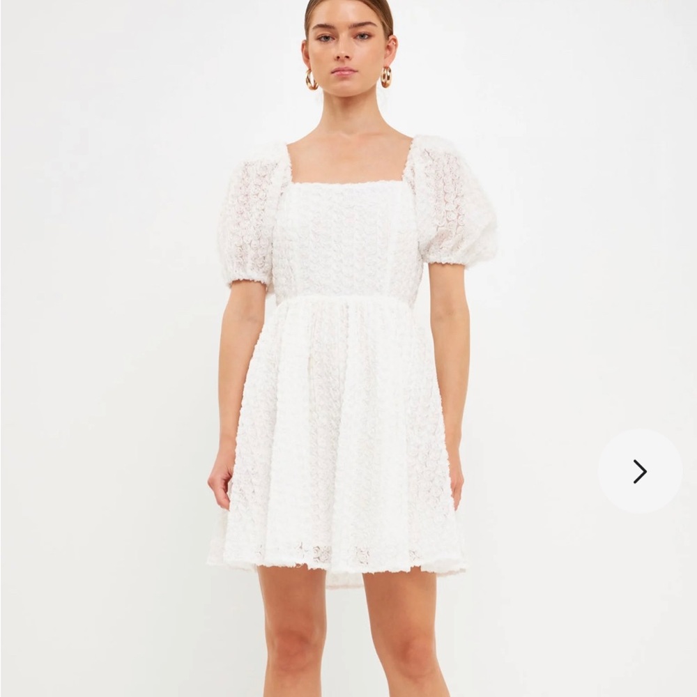 Endless rose white dress size S new